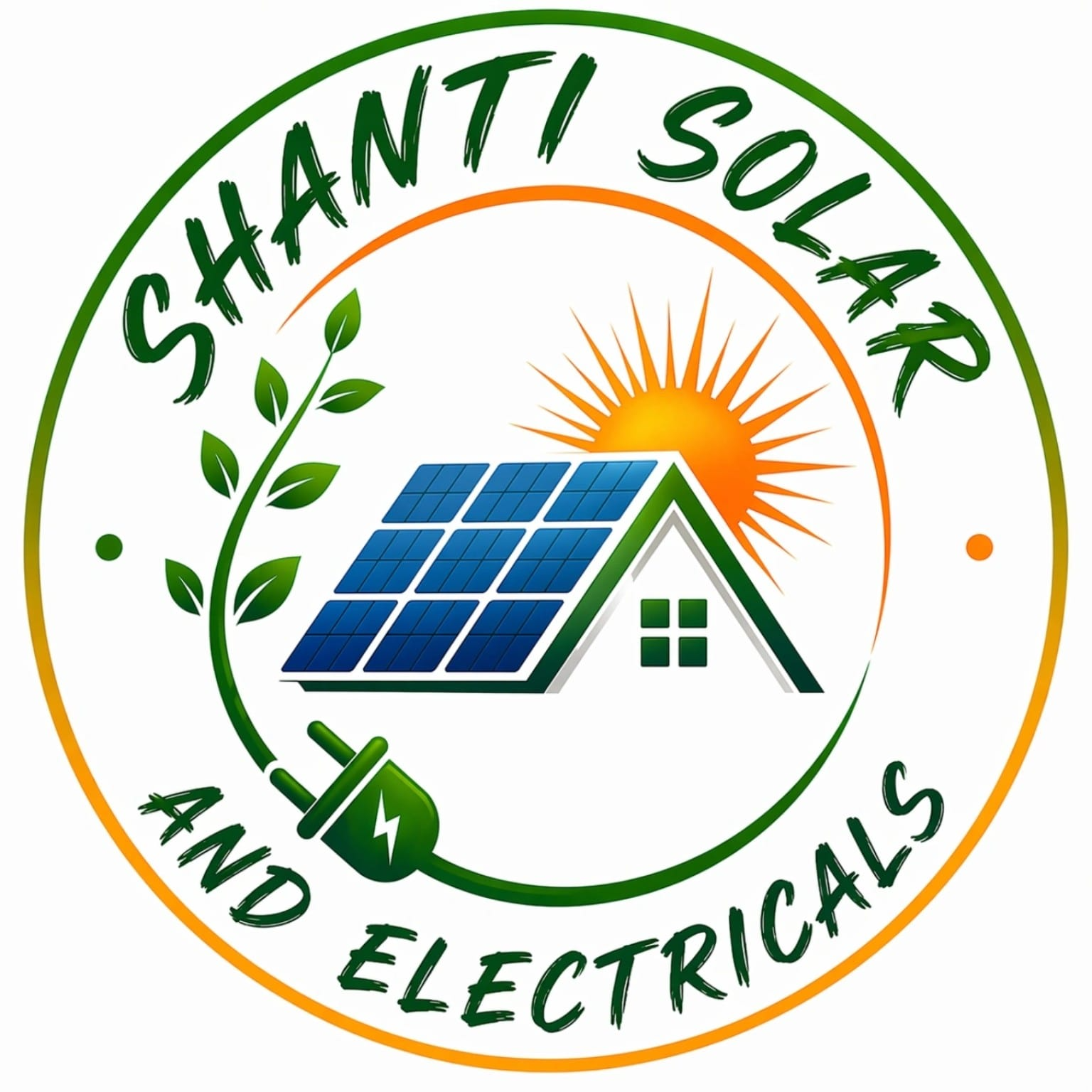 Shanti Solar and Electricals logo